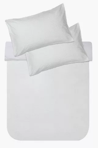 Premium Cotton Tufted Wave Duvet Cover Set