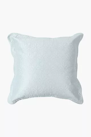 Sateen Usonic Curl Scatter Cushion, 60x60cm