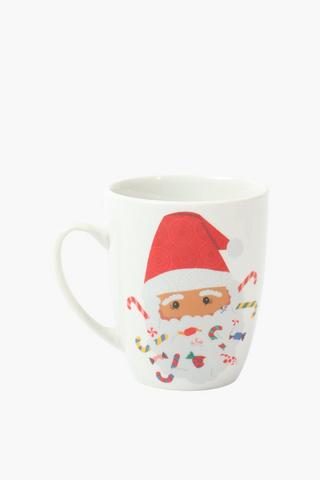Festive Santa Mug