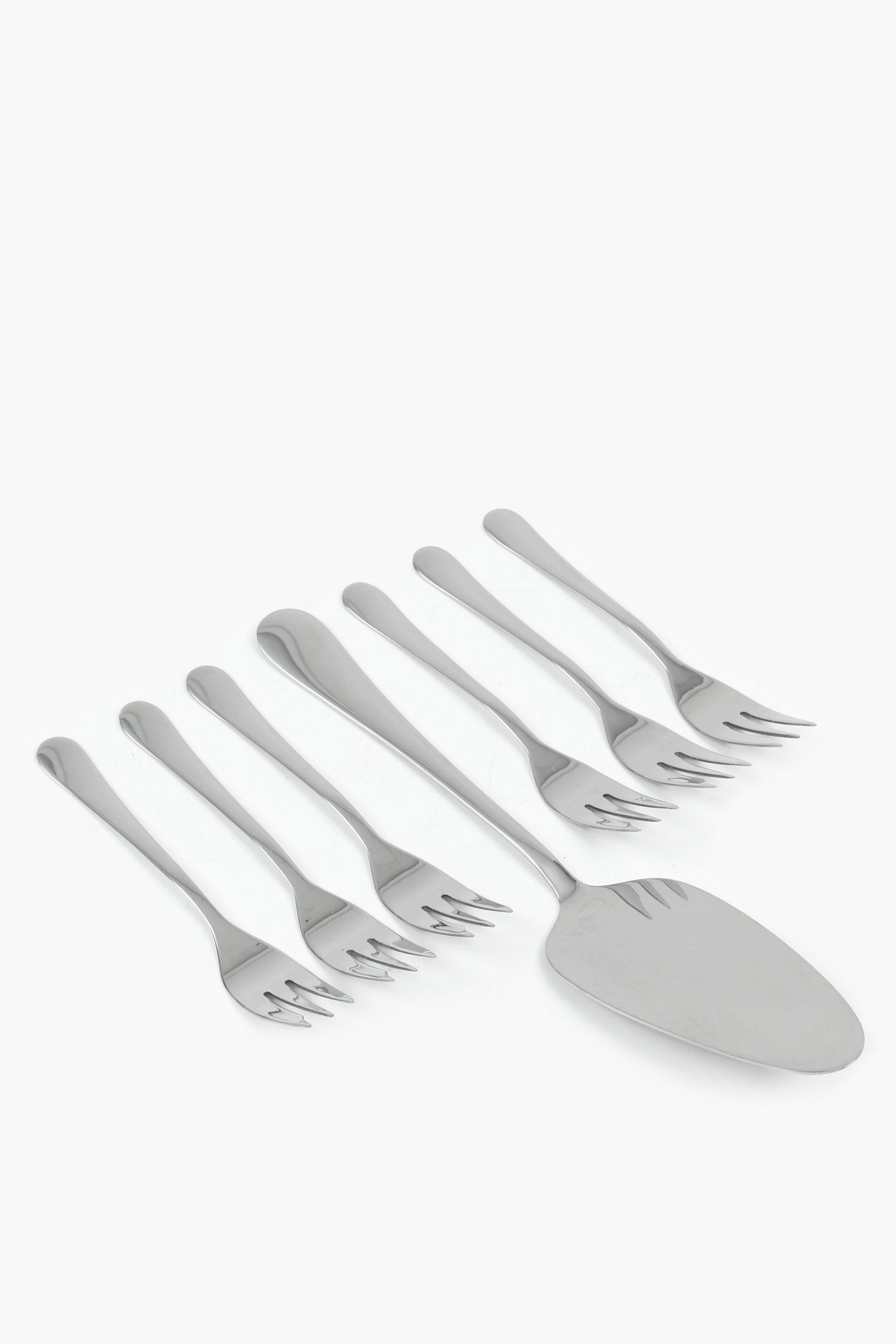 7 Piece Cake Fork Set