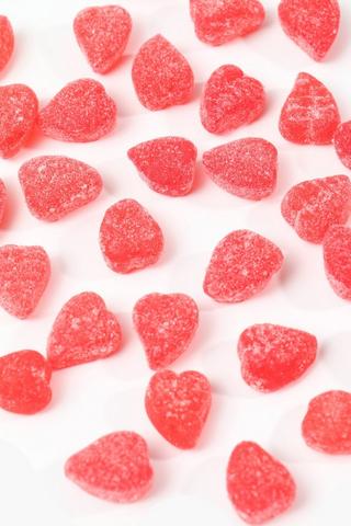 Joyful Sugar Coated Hearts, 500g