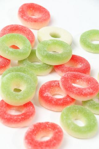 Joyful Sugar Coated Fruity Hoops, 500g