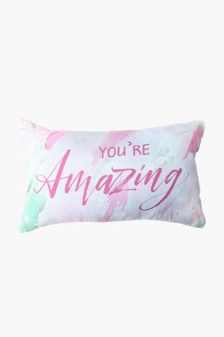 Soft Touch Amazing Scatter Cushion, 30x50cm
