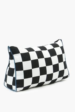 Checkerboard Scatter Cushion 40x60x20cm