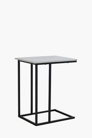 U Shaped Side Table