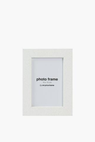 Somerset Rectangle Picture Frame - Silver Leaf Black