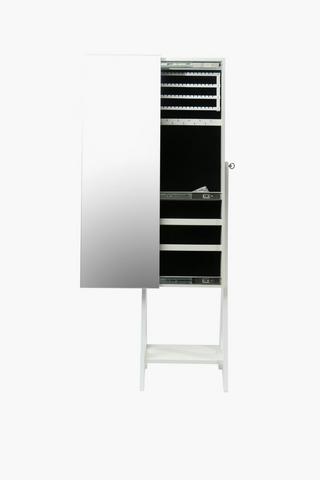 Standing Slide Jewellery Cupboard, 1,5m