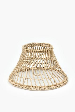 Woven Tapered Lampshade, 54x80cm