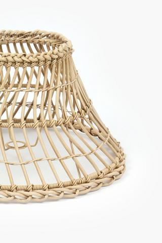 Woven Tapered Lampshade, 54x80cm
