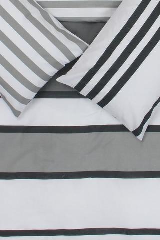 Polycotton Hartenbos Stripe Duvet Cover Set