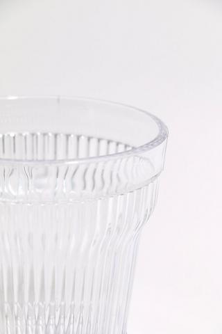 Ribbed Acrylic Tumbler