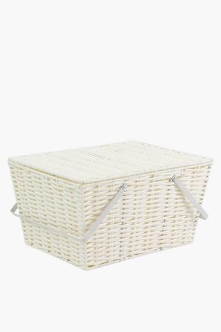 Woven Picnic Basket