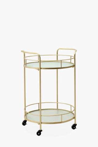 Round Regal Drinks Trolley