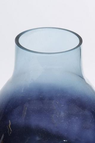 Ombre Tapered Glass Vase, 22x27cm