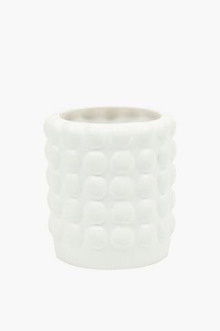 Bubble Ceramic Planter, 13x15cm