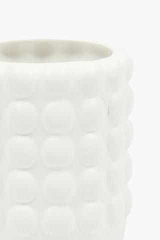 Bubble Ceramic Planter, 13x15cm