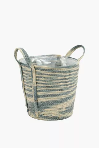 Swirl Basket Planter, 32x30cm