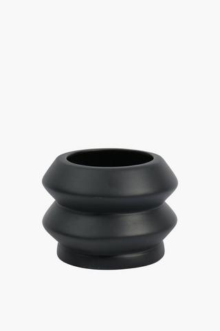 Tiered Ceramic Planter, 12x13cm