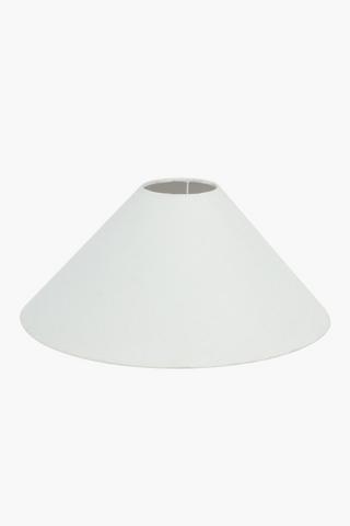 Apex Tapered Lampshade, 50x30cm