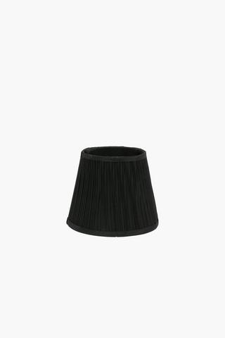 Pleat Tapered Lampshade, 22x18cm