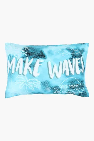 Soft Touch Waves Pillowcase