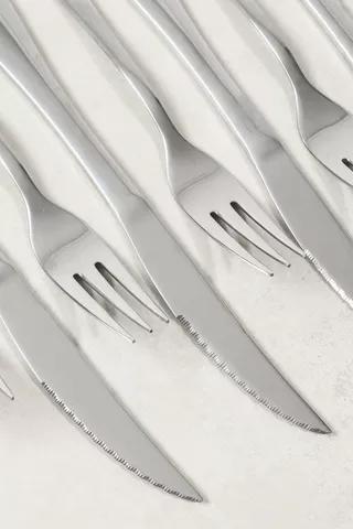 8 Piece Steak Knife And Fork Set