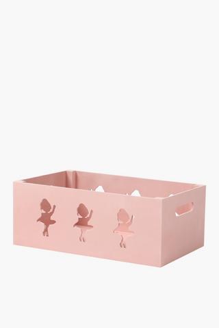 Ballerina Wooden Crate Medium