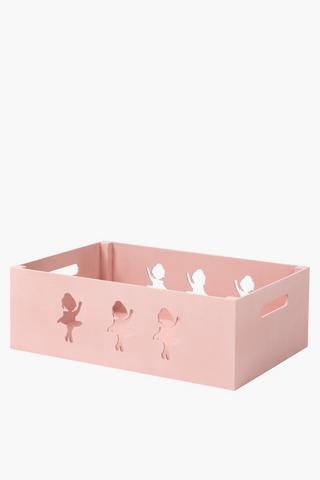 Ballerina Wooden Crate Large