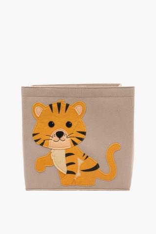 Foldable Tiger Toy Basket