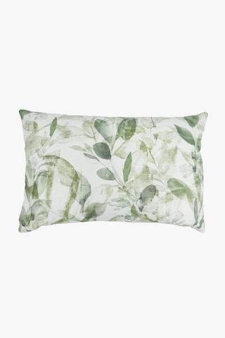 Printed Pumela Leaf Scatter Cushion, 40x60cm