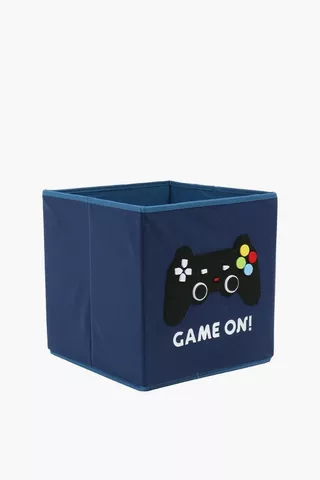 Foldable Gamer Felt Toy Basket