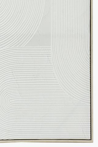 Framed Geo Texture, 60x90cm