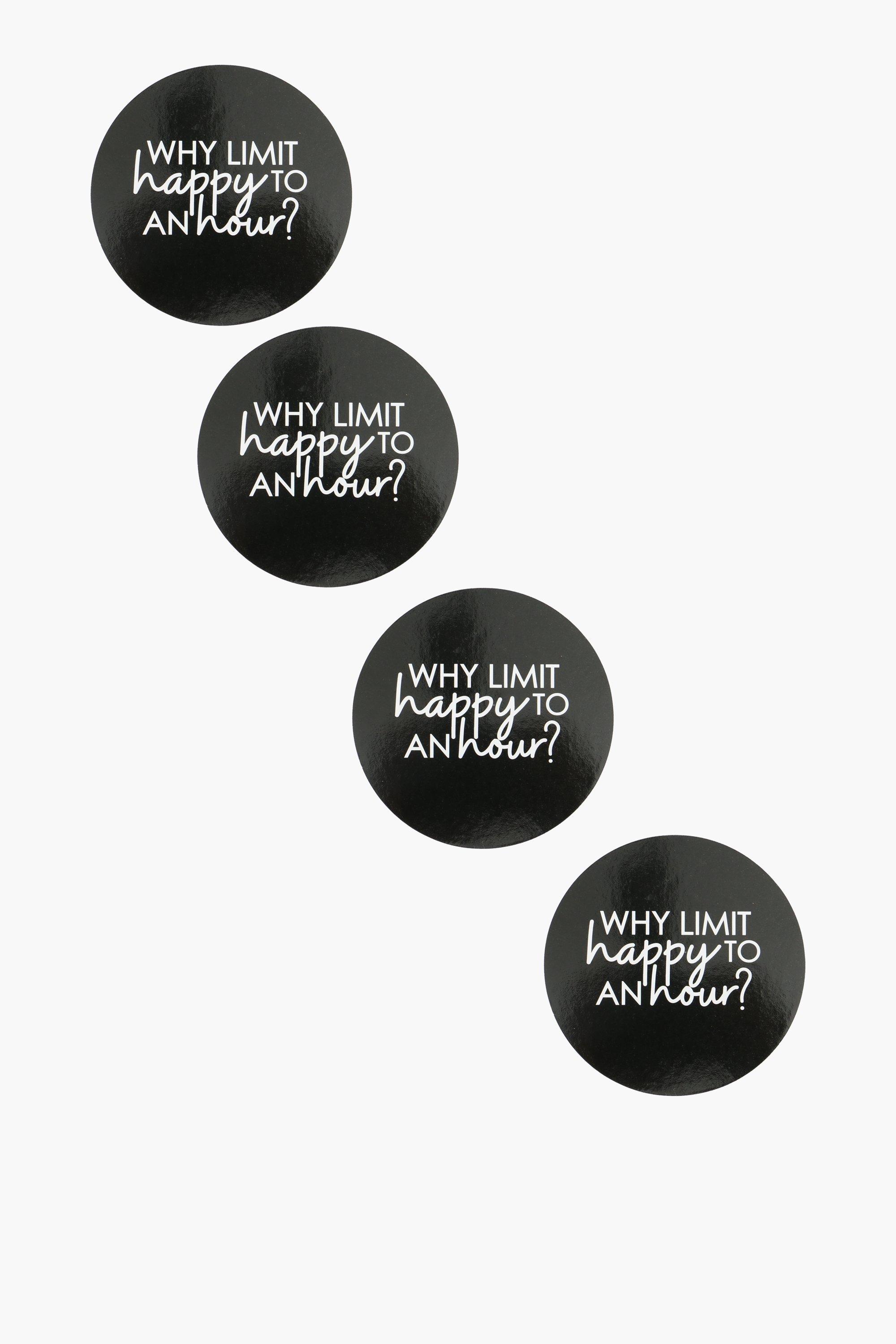 4 Pack Script Cork Coasters