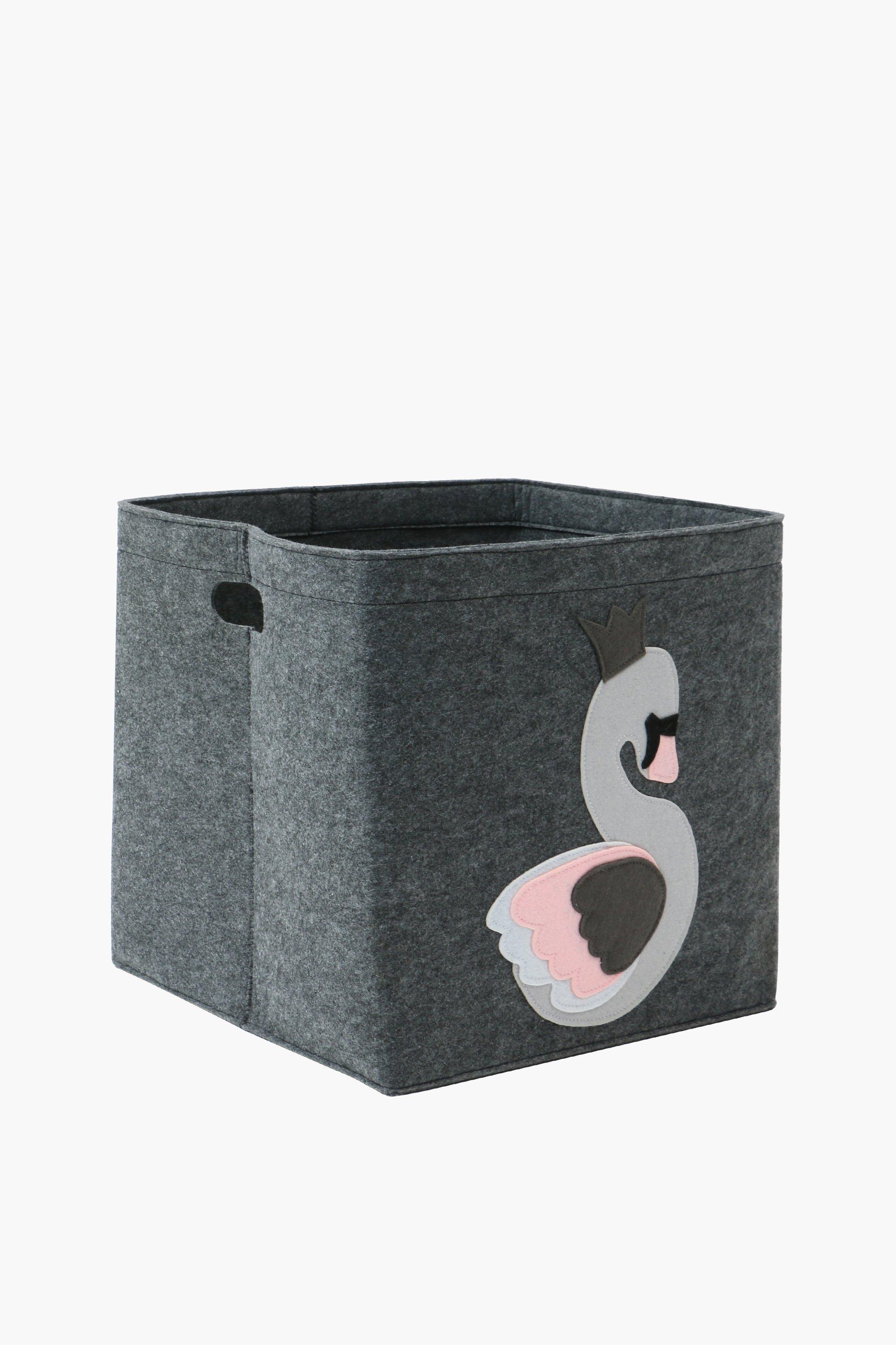 Foldable Swan Toy Basket