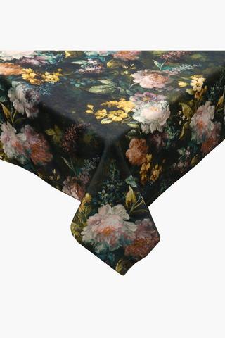 Floral Cotton Tablecloth, 180x270cm