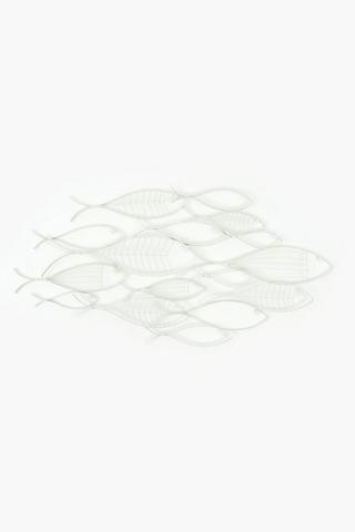 Dimensional Wire Fish, 70x30cm