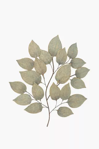 Dimensional Bronze Leaf, 89x75cm