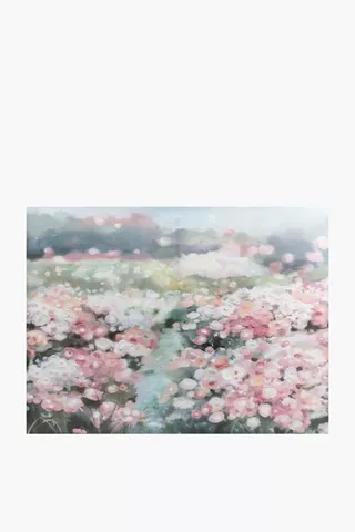 Floral Garden Canvas, 120x90cm