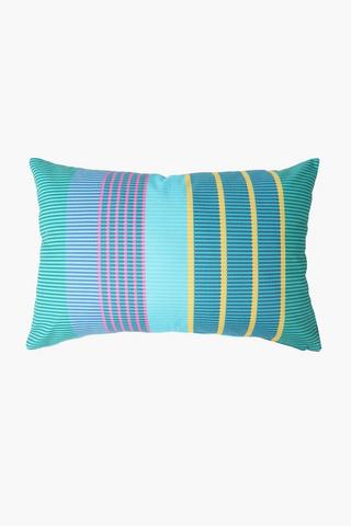 Printed Calansthal Stripe Scatter Cushion, 40x60cm