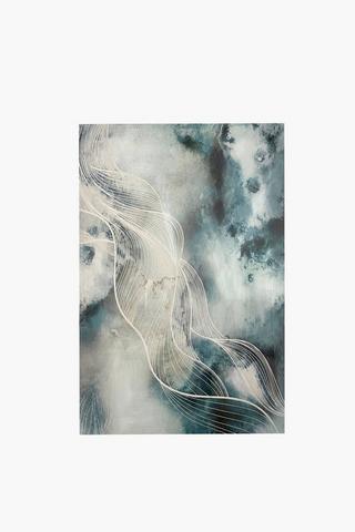 Hermanus Wave Canvas, 120x90cm