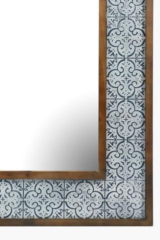 Mosaic Border Mirror, 75x103cm