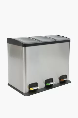Metal Pedal Recycling Dustbin