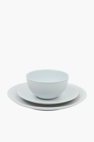 12 Piece Matt Stoneware Dinner Set
