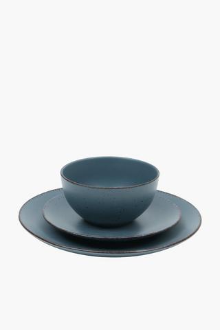 12 Piece Matt Stoneware Dinner Set
