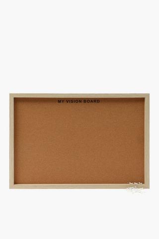 Cork Vision Board A2