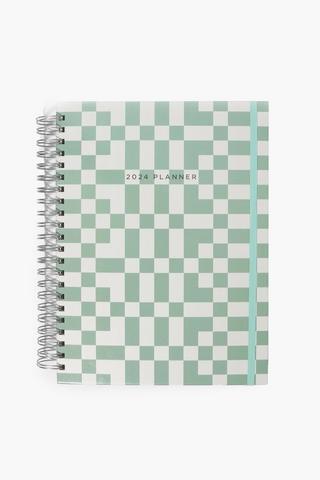 Checkered Planner A4