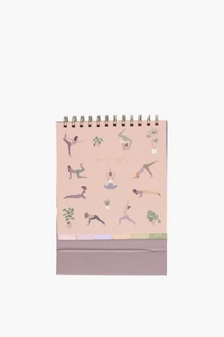Yoga Desk Calendar A5