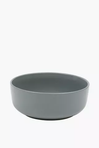 Stoneware Decal Bowl