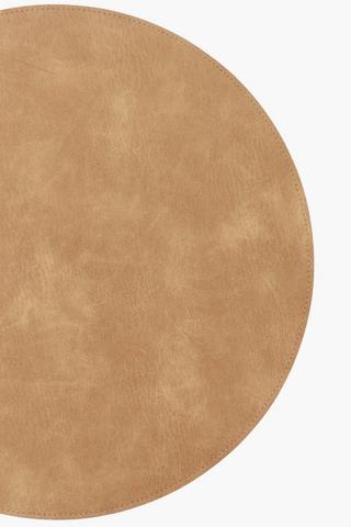 Pu Round Placemat
