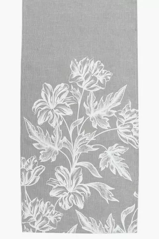 Floral Printed Table Runner